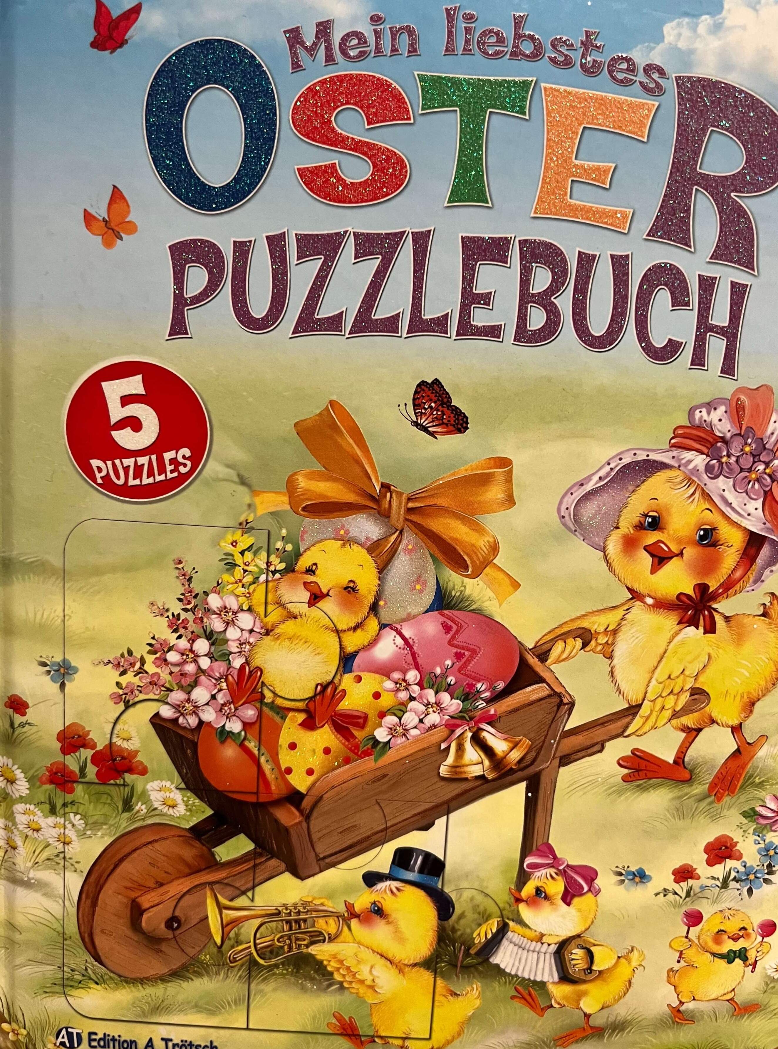 Mein liebstes Oster Puzzlebuch - 5 Puzzles