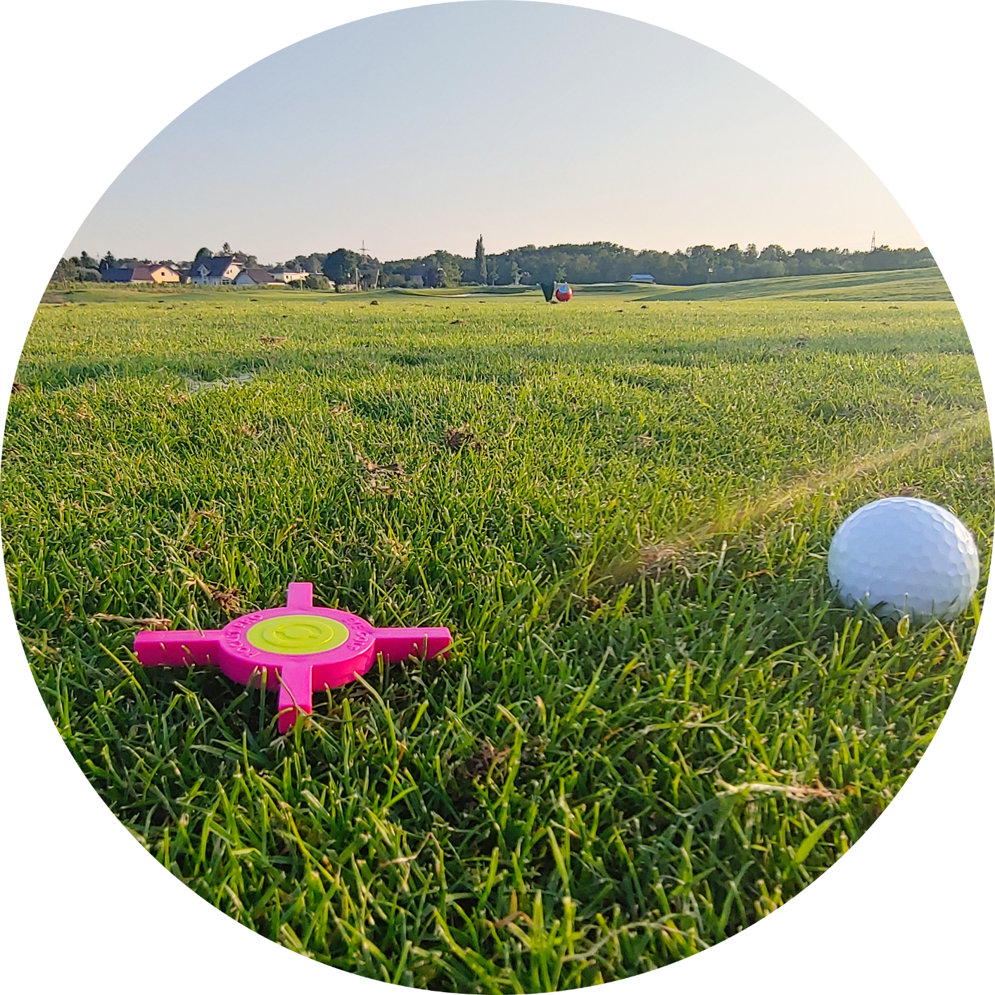 Pocket Pro auf dem Golfplatz