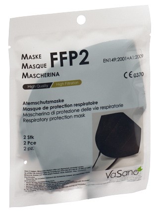 VaSano FFP2 Maske schwarz