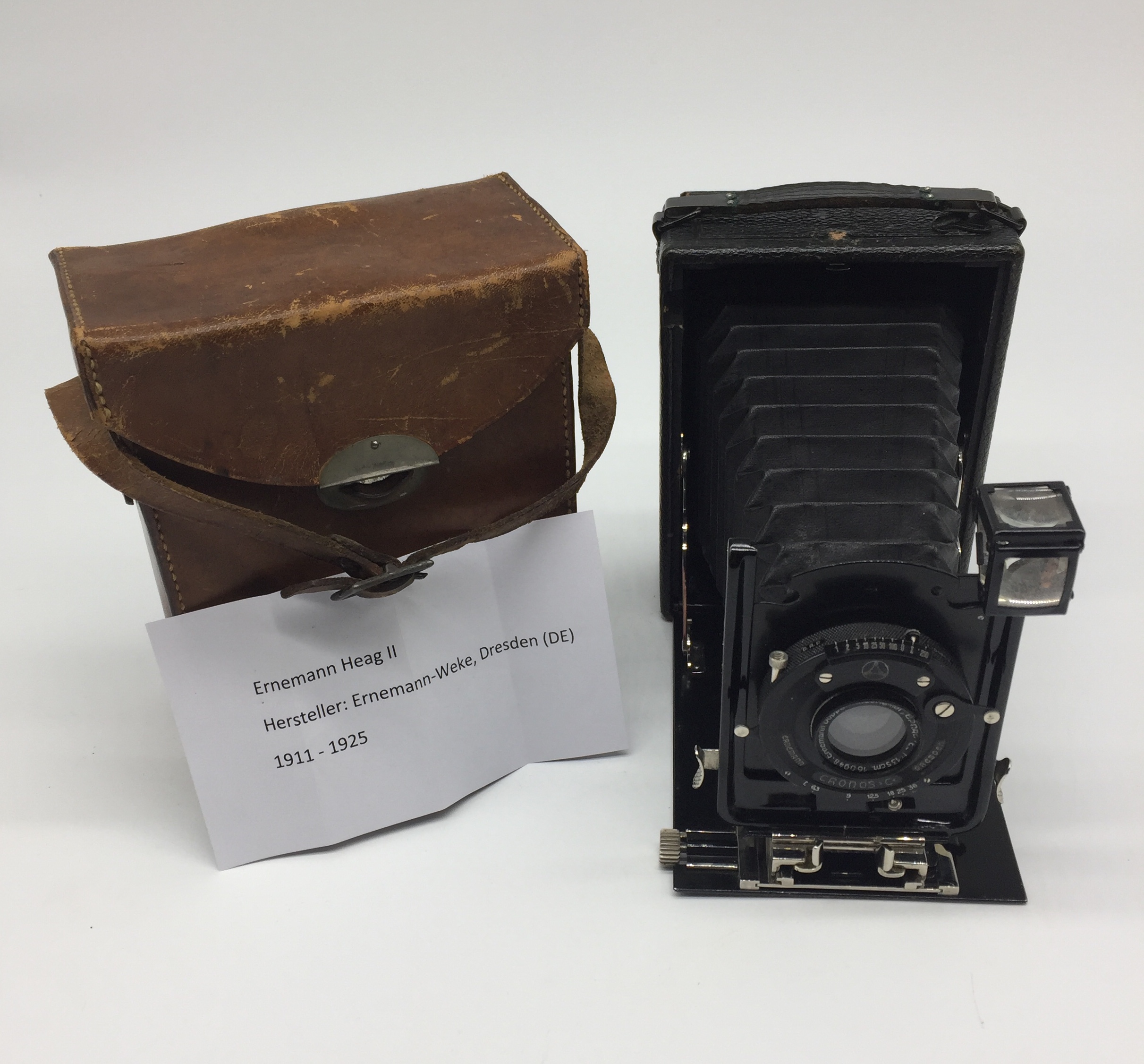 Antiker Fotoapparat Ernemann Heag II