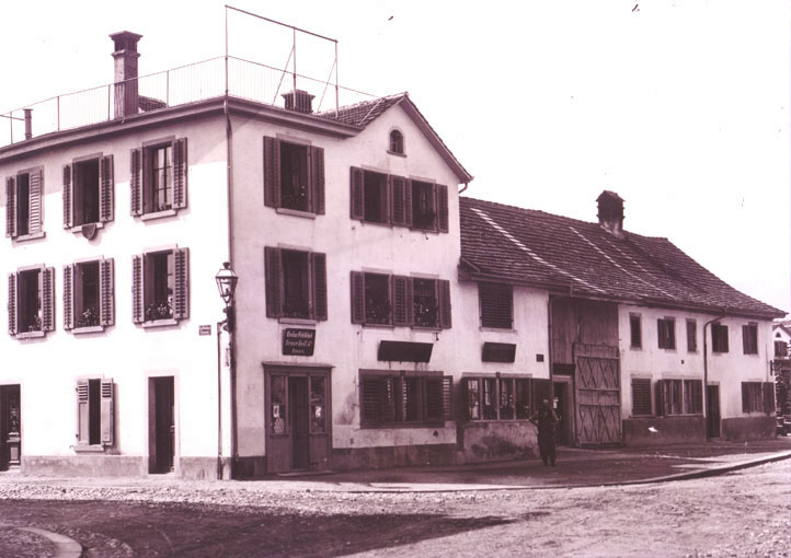 Zurlindenstrasse 59, Ecke Schlossgasse, abgebrochen 1927
