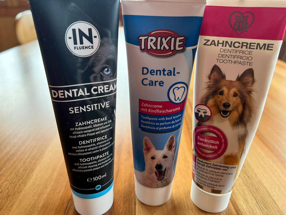 Zahnpasta für Hunde