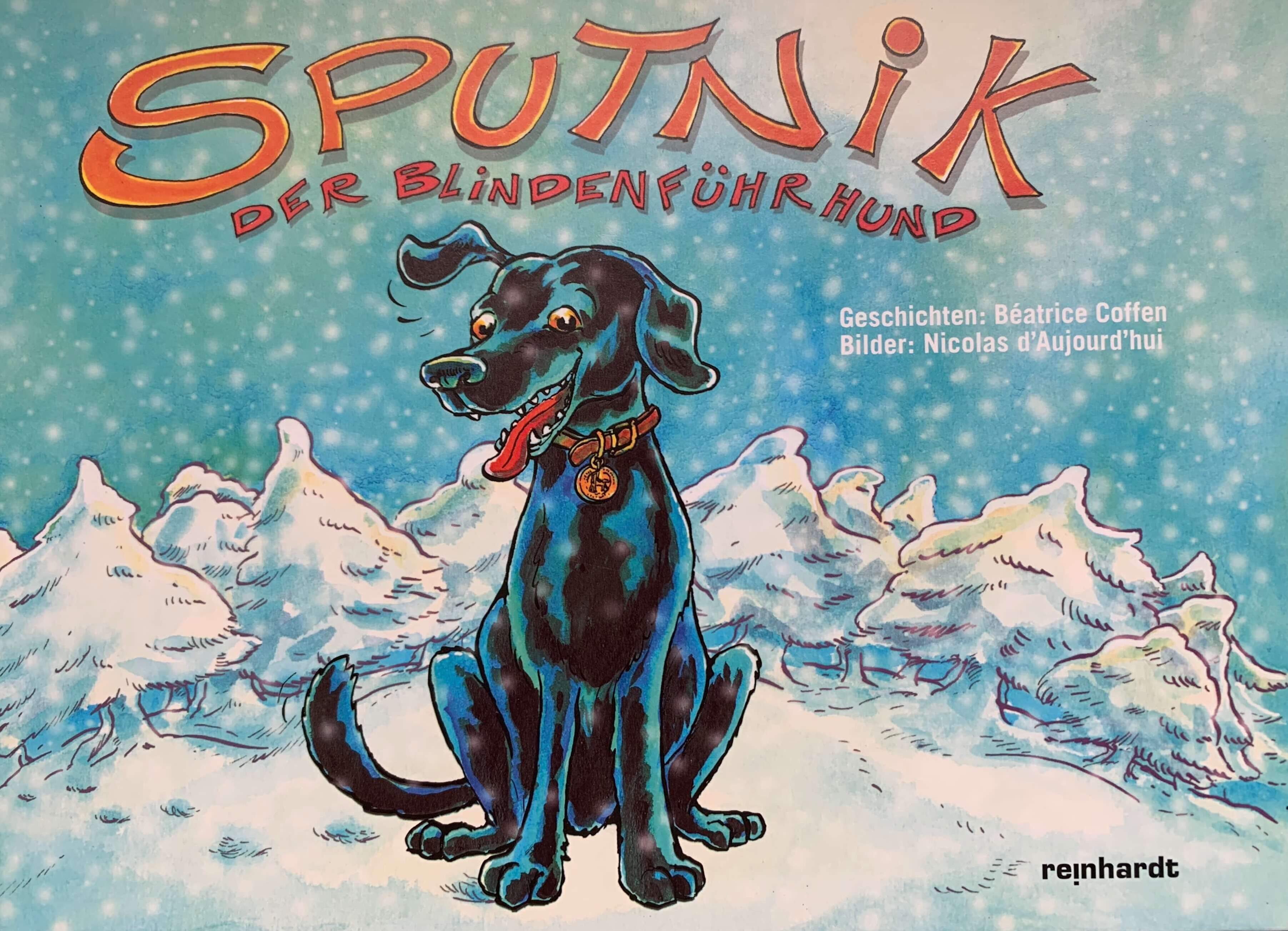Sputnik der Blindenführhund