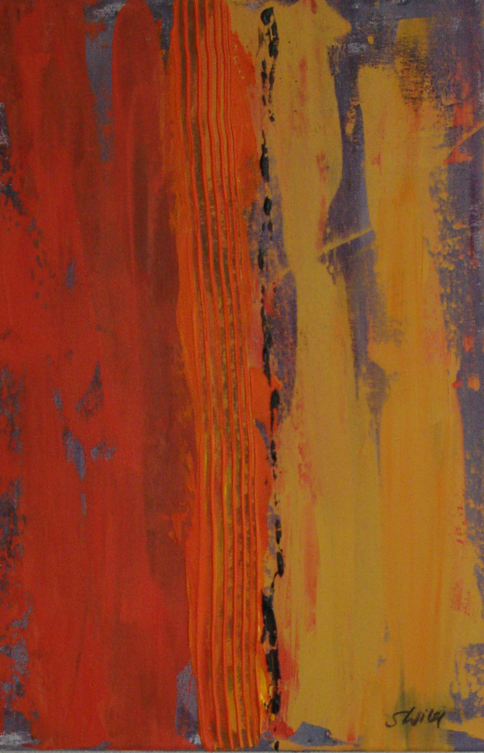 Acryl auf Leinwand 60 x 40 x 2  cm