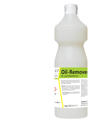 Oil-Remover | Der konzentrierte, schaumarme, lösungsmittelfreie Reiniger für die Entfettung von Böden, Wänden, etc.