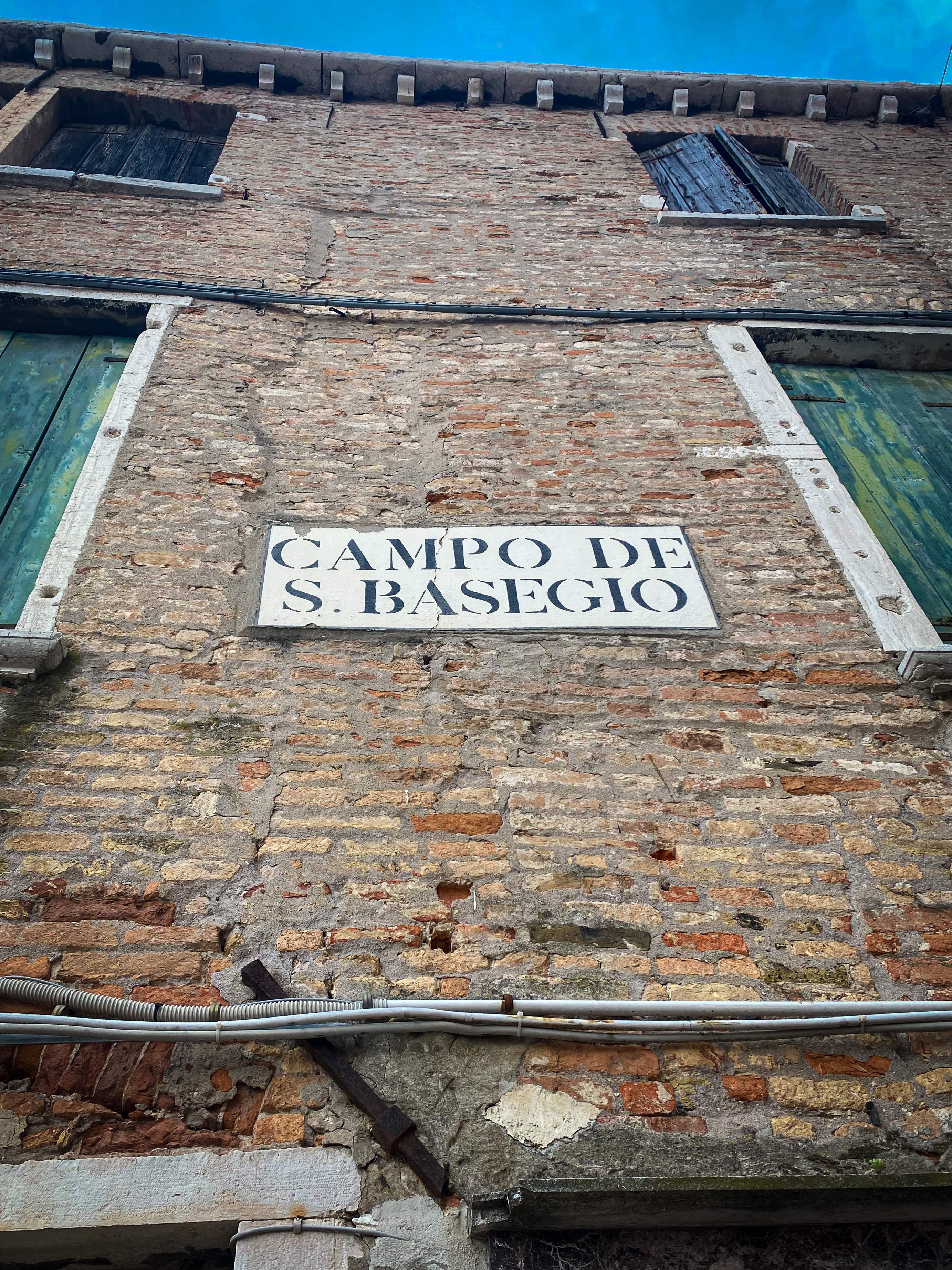 The San Basegio Area, Venice, Italy - 2022 Update