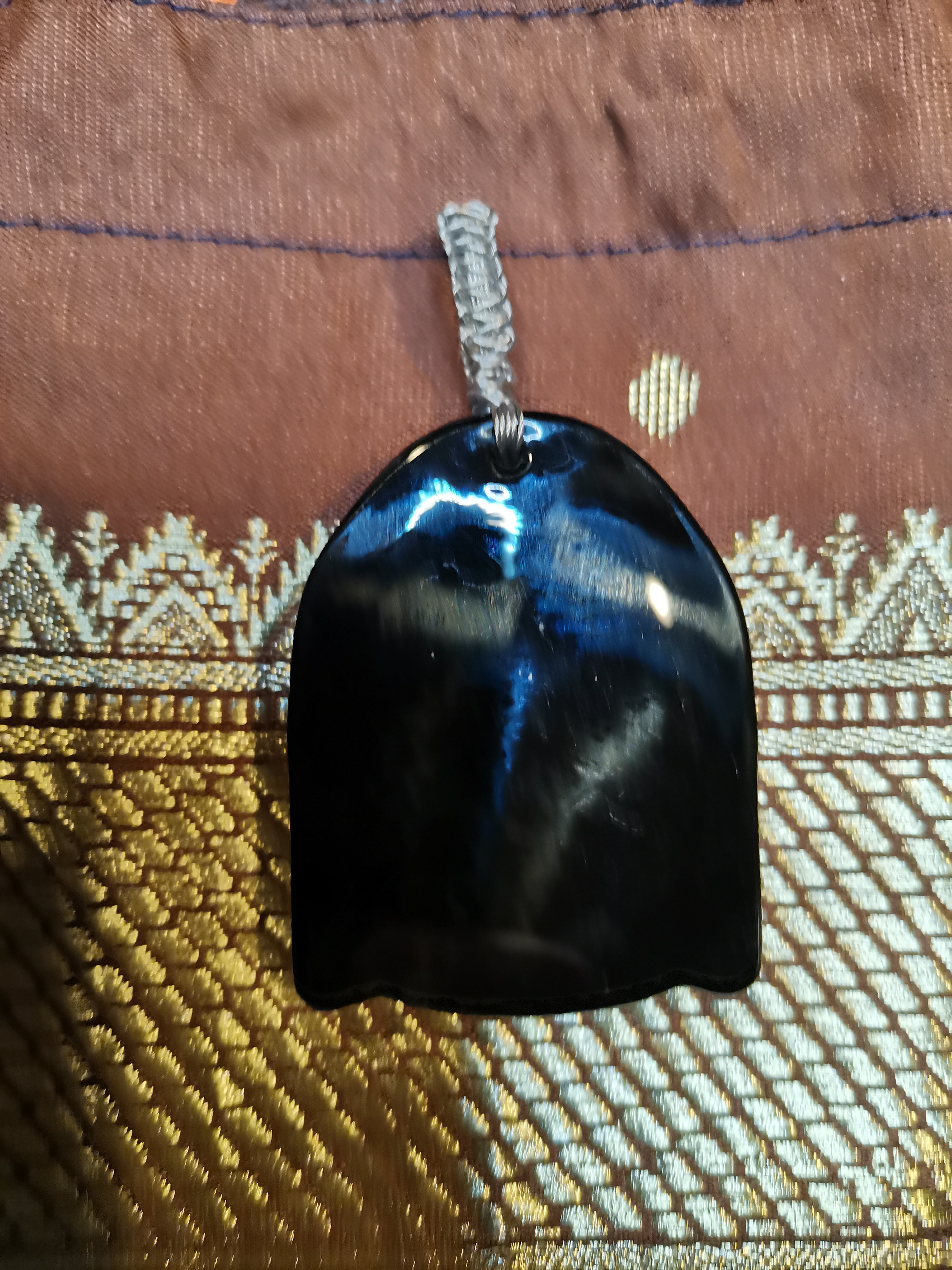 Buddha Anhänger Onyx schwarz