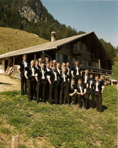 Auf Alp Ballenen 1987