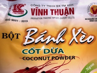 Pfannkuchen / Bánh Xèo (Teig für knusprige vietnamesische Pfannkuchen)