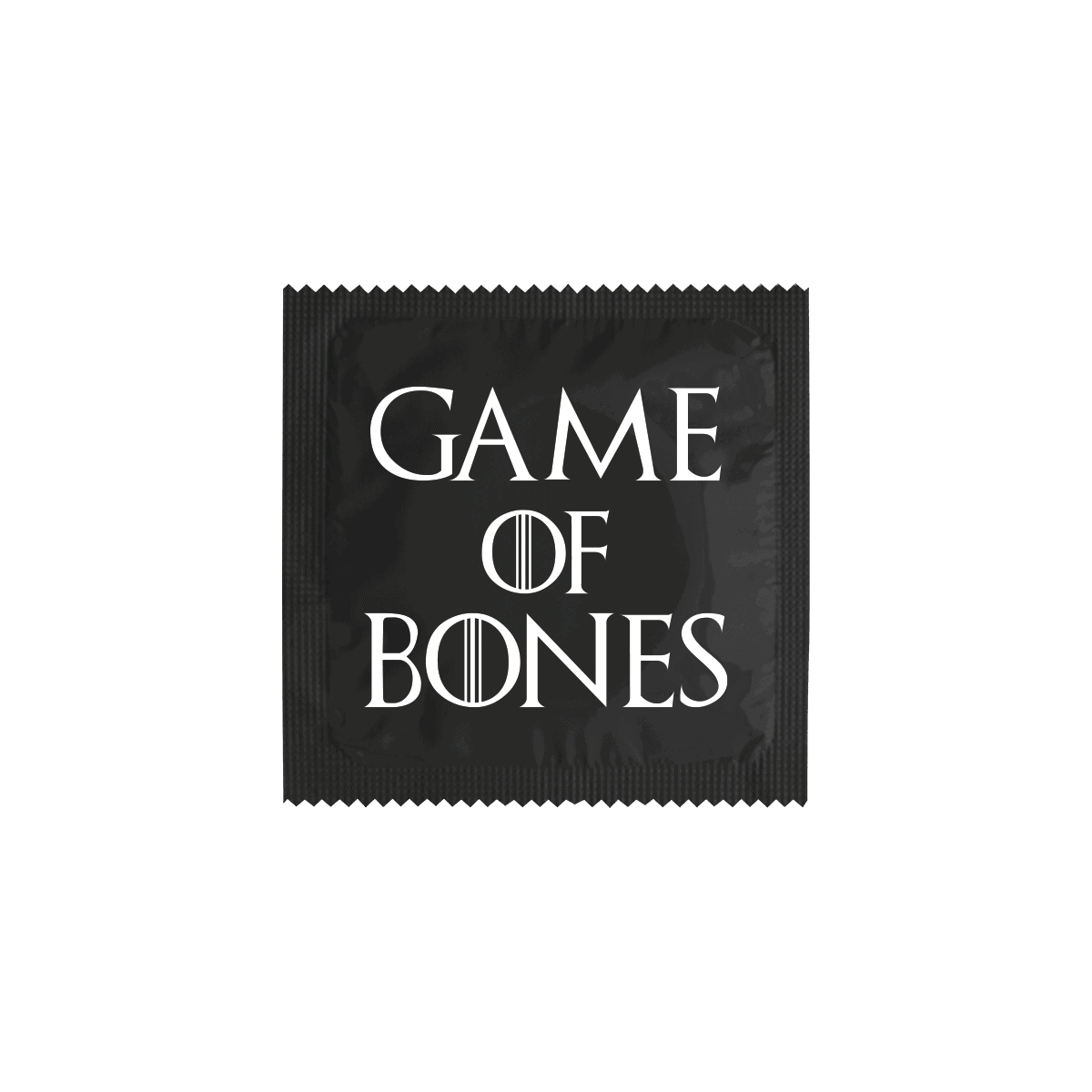 Humorvolles Kondom - Game of Bones