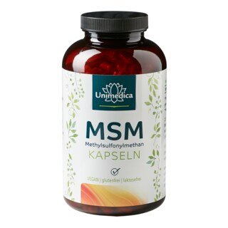 MSM Kapseln 800 mg Unimedica