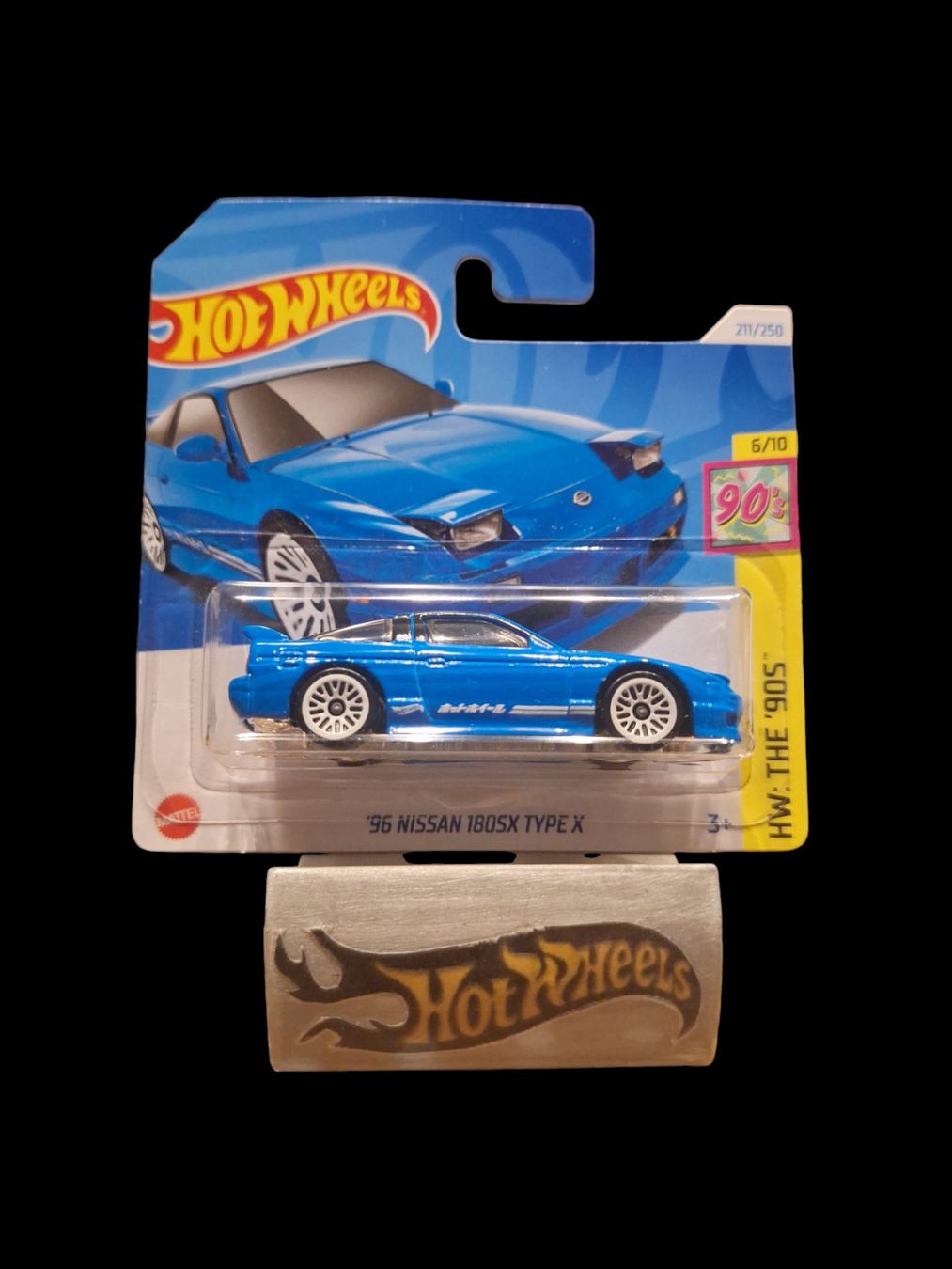 Hot Wheels HW The 90s 2024 96 Nissan 180SX Type X 6/10 S