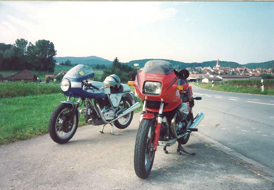 Guzzi LM III und Ducati