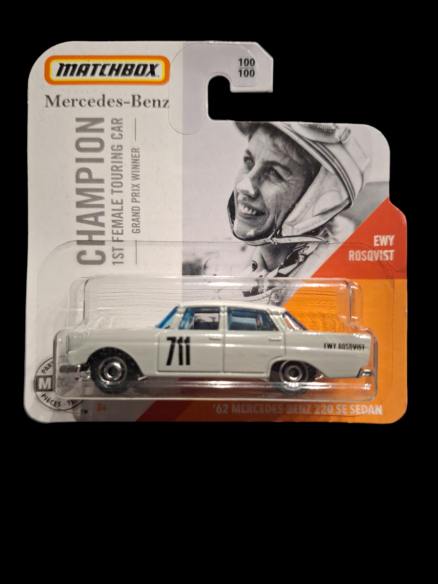 Matchbox 2020 62 Mercedes-Benz 220 SE Sedan 100/100 S