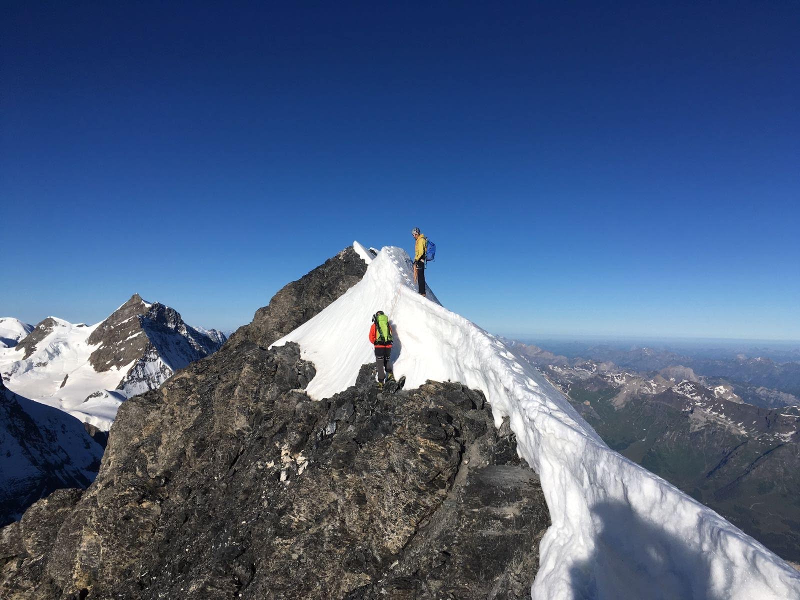 Hochtour Mittellegigrat Eiger Grindelwaldsports