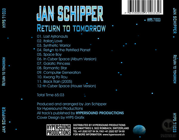 Jan Schipper - Return to Tomorrow