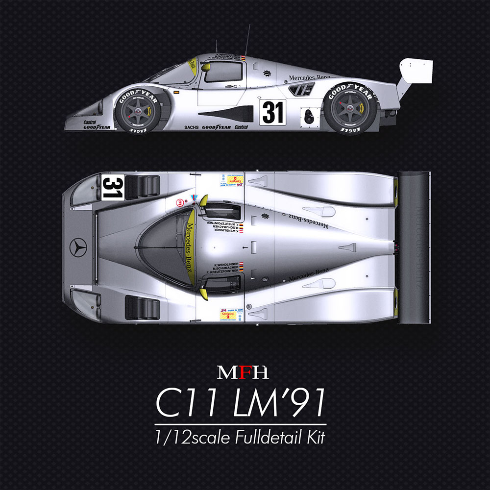 1/12scale Fulldetail Kit : C11 LM’91
