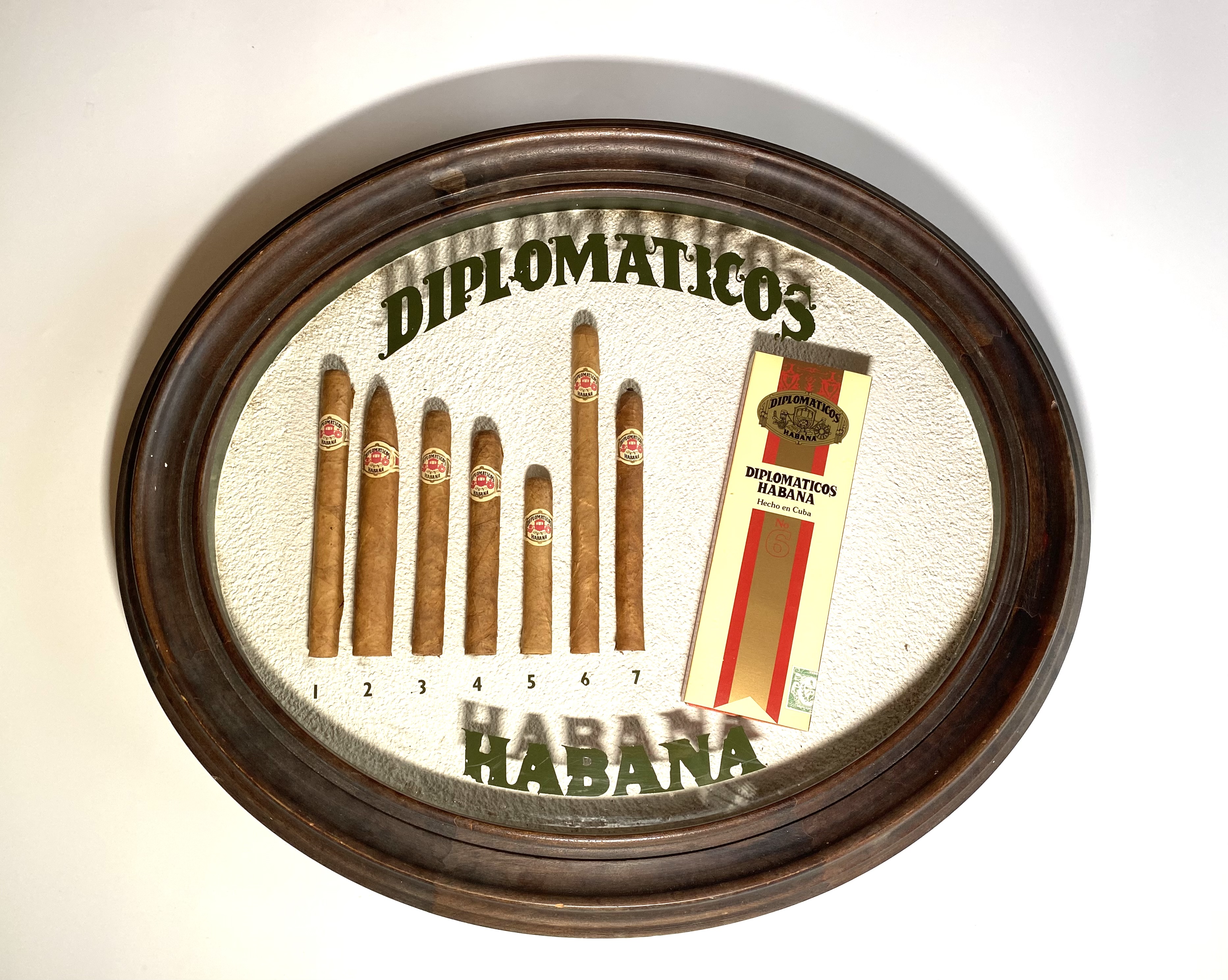 Werbeschild Zigarren Habana