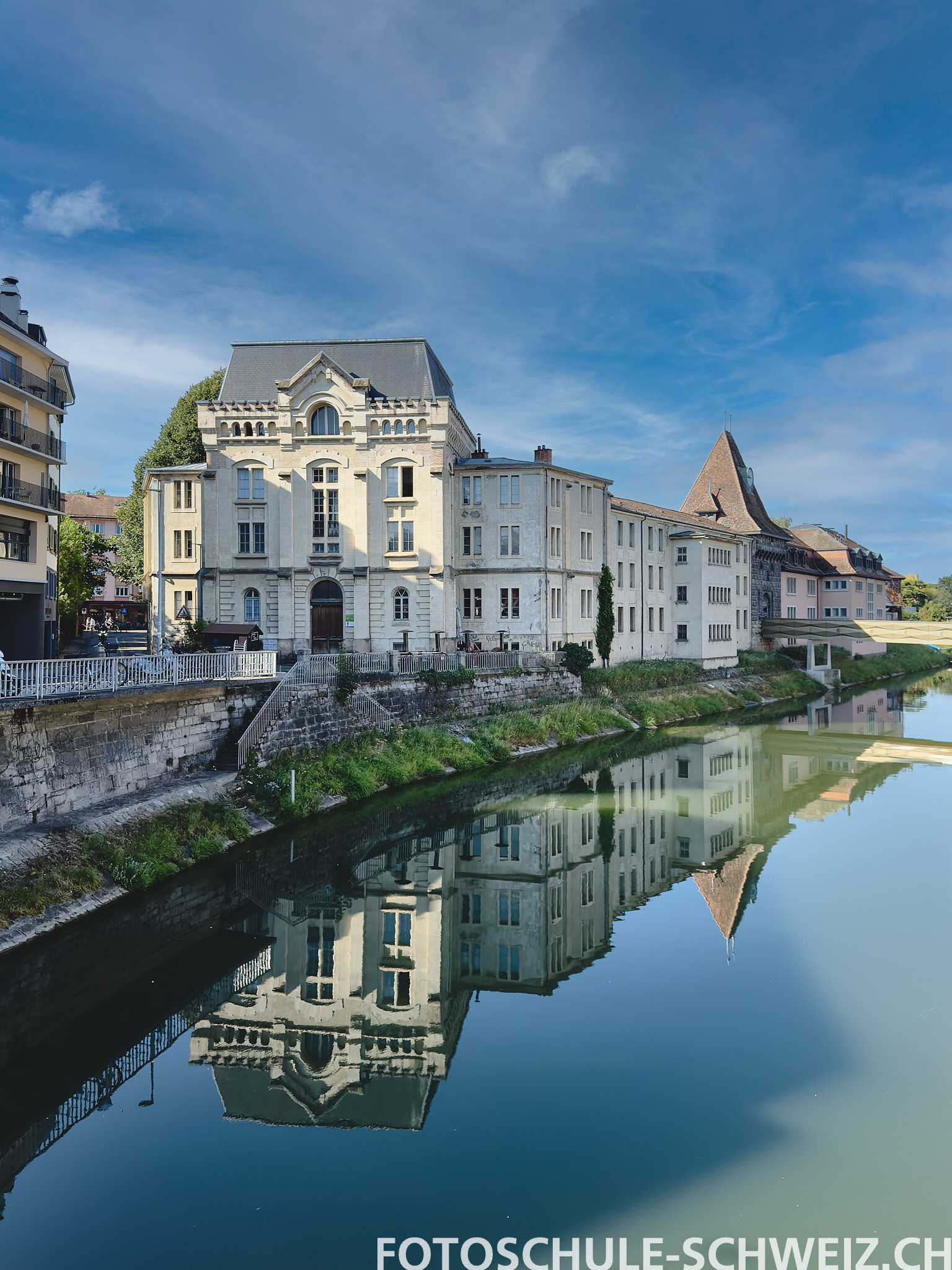 Stadtfotografie mit Smartphone in Yverdon-les-Bains: 18.10.2024