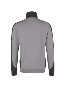 Sweatshirt HAKRO Zip-Sweatshirt Contrast Mikralinar 0476 Titan-Anthrazit 43