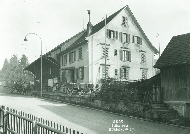 Bühlstrasse 25 Haus 29 im Jahr 1931