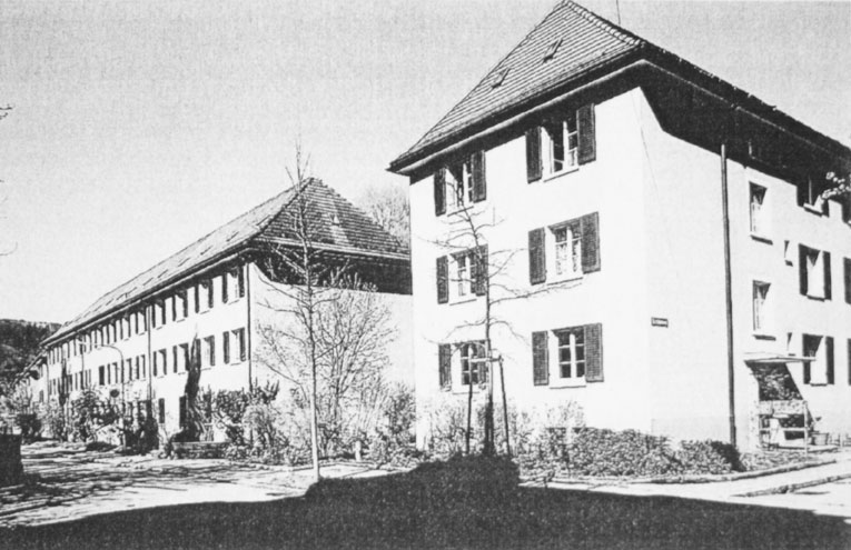 Wohnsiedlung Rebhügel am Berneggweg. Erbaut 1919