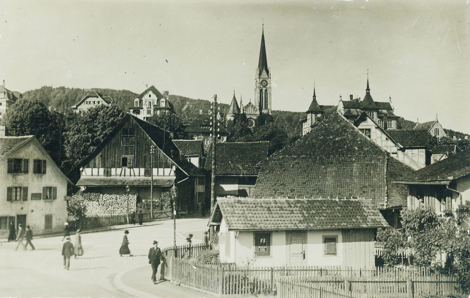 Schlossgasse nach 1900