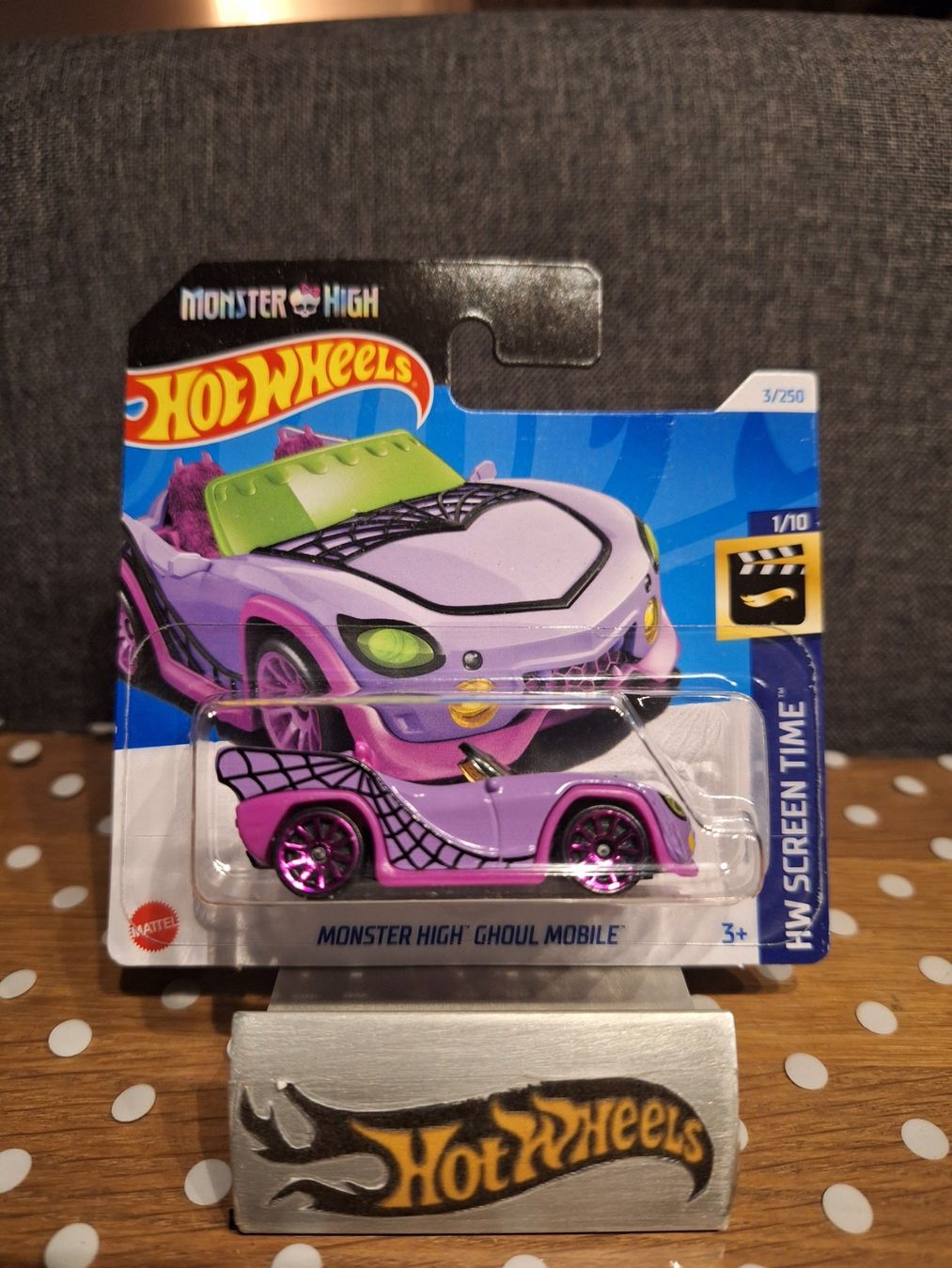 Hot Wheels HW Screen Time 2024 Monster High Ghoul Mobile 1/10 S