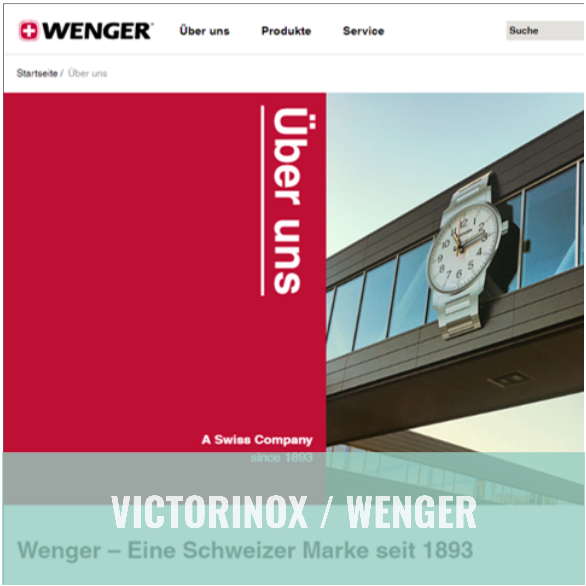 Content für Webseite, Text, Victorinox, Wenger, Uhrentext schreiben