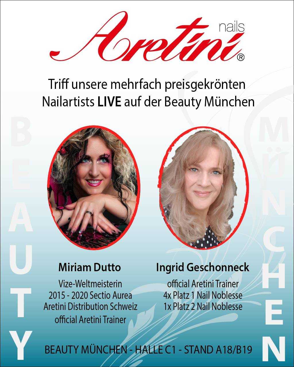 Live an der Beauty Messe in München