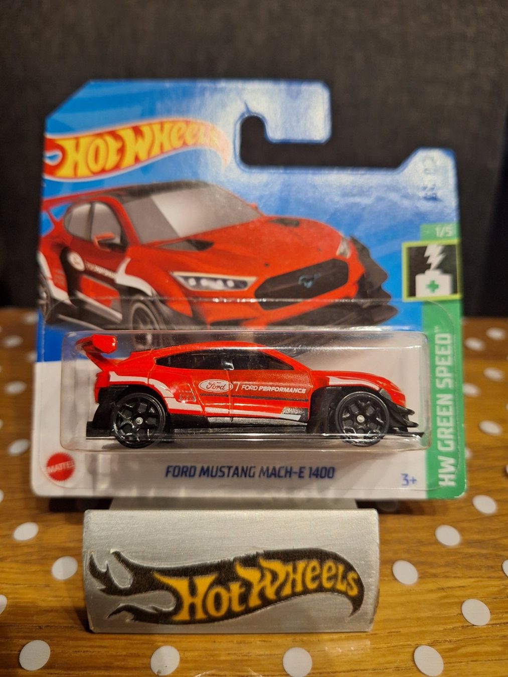 Hot Wheels HW Green Speed 2022 Ford Mustang Mach-E 1400 1/5 S