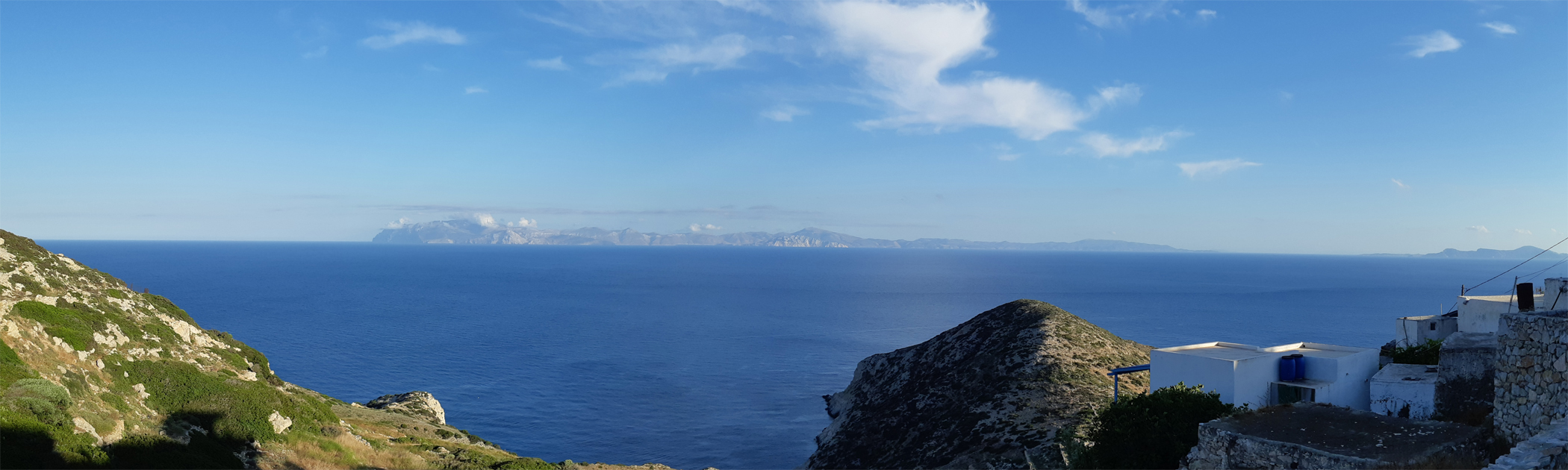 Blick nach Amorgos