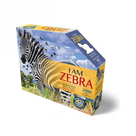 Konturpuzzle  Zebra 1000 Teile