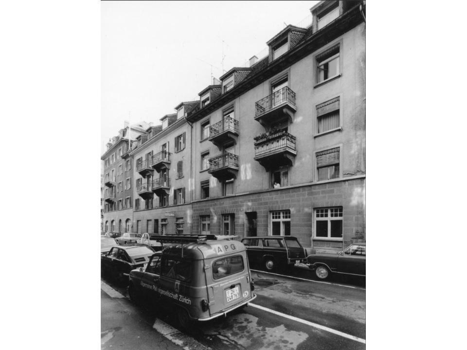 Bremgartnerstrase 29 1970