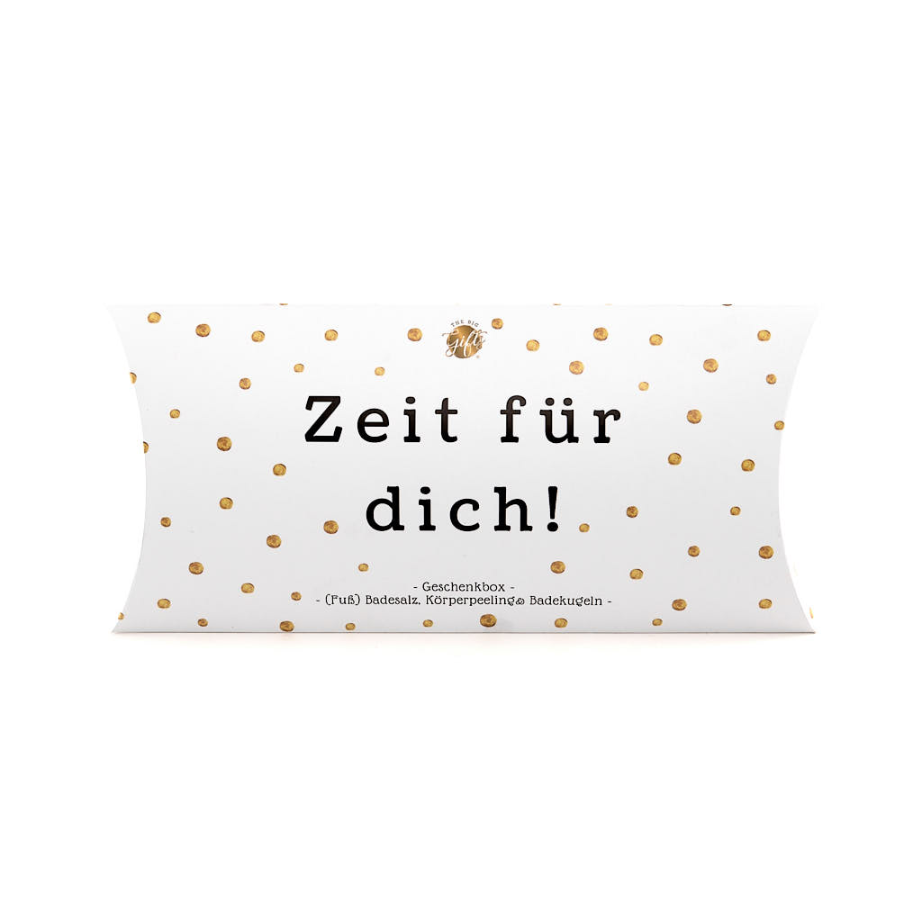 Geschenkbox - Zeit für Dich - mit 3 Beuteln pure Erholung und Entspannung