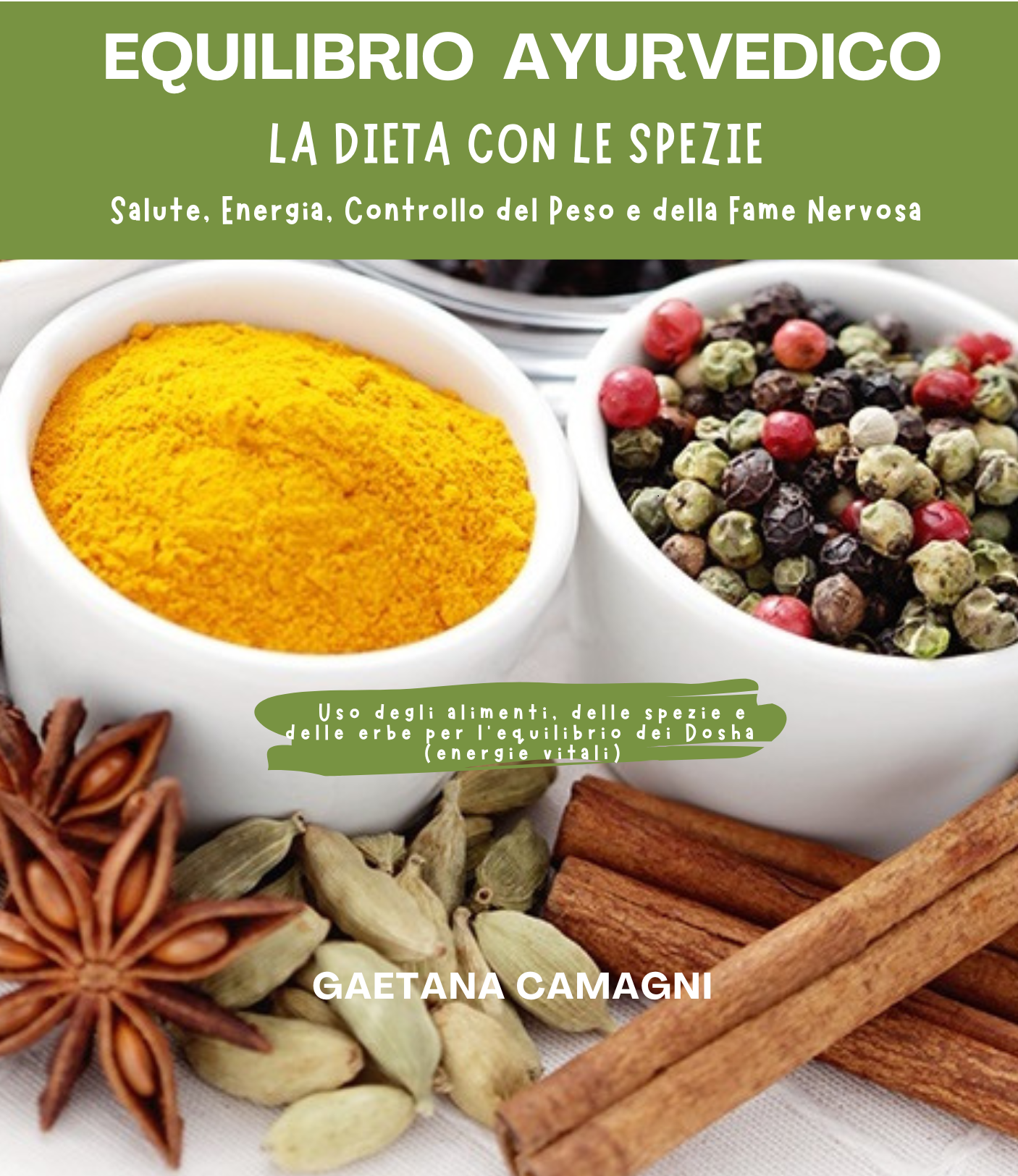 La Dieta con le Spezie: Salute, Energia, Controllo del peso e della fame nervosa  by Gaetana Camagni