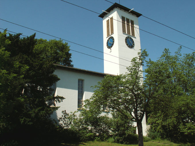 Reformierte Kirche Friesenberg, Schweighofstrasse