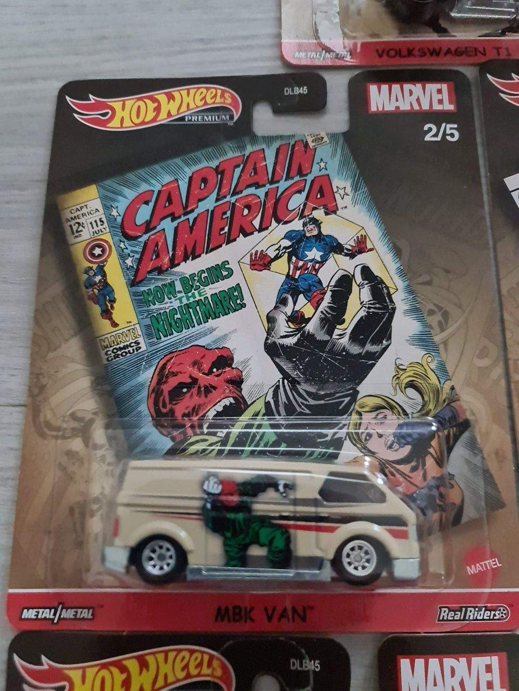 komplettes Set Hot Wheels Premium Marvel 2021