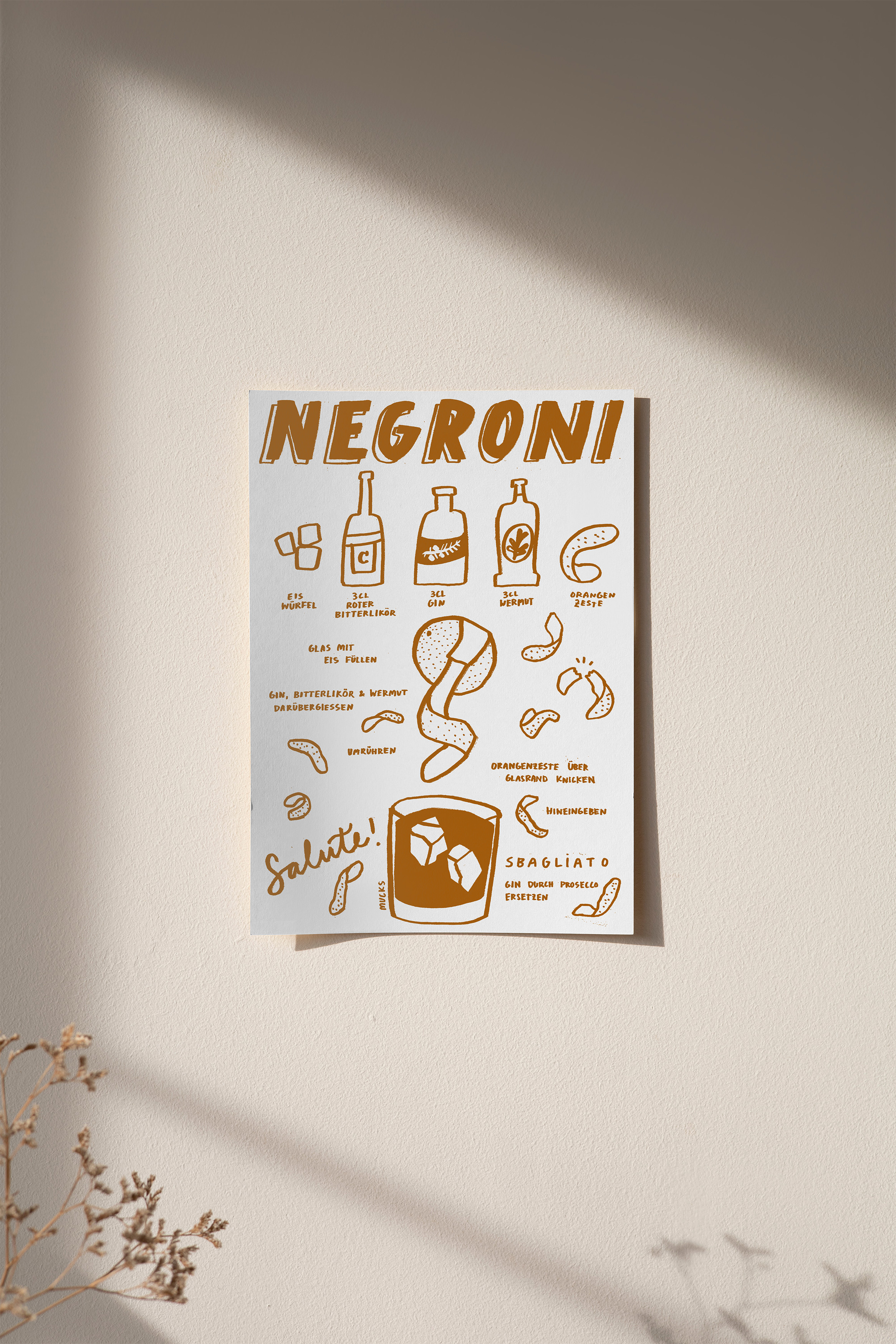 Poster Negroni