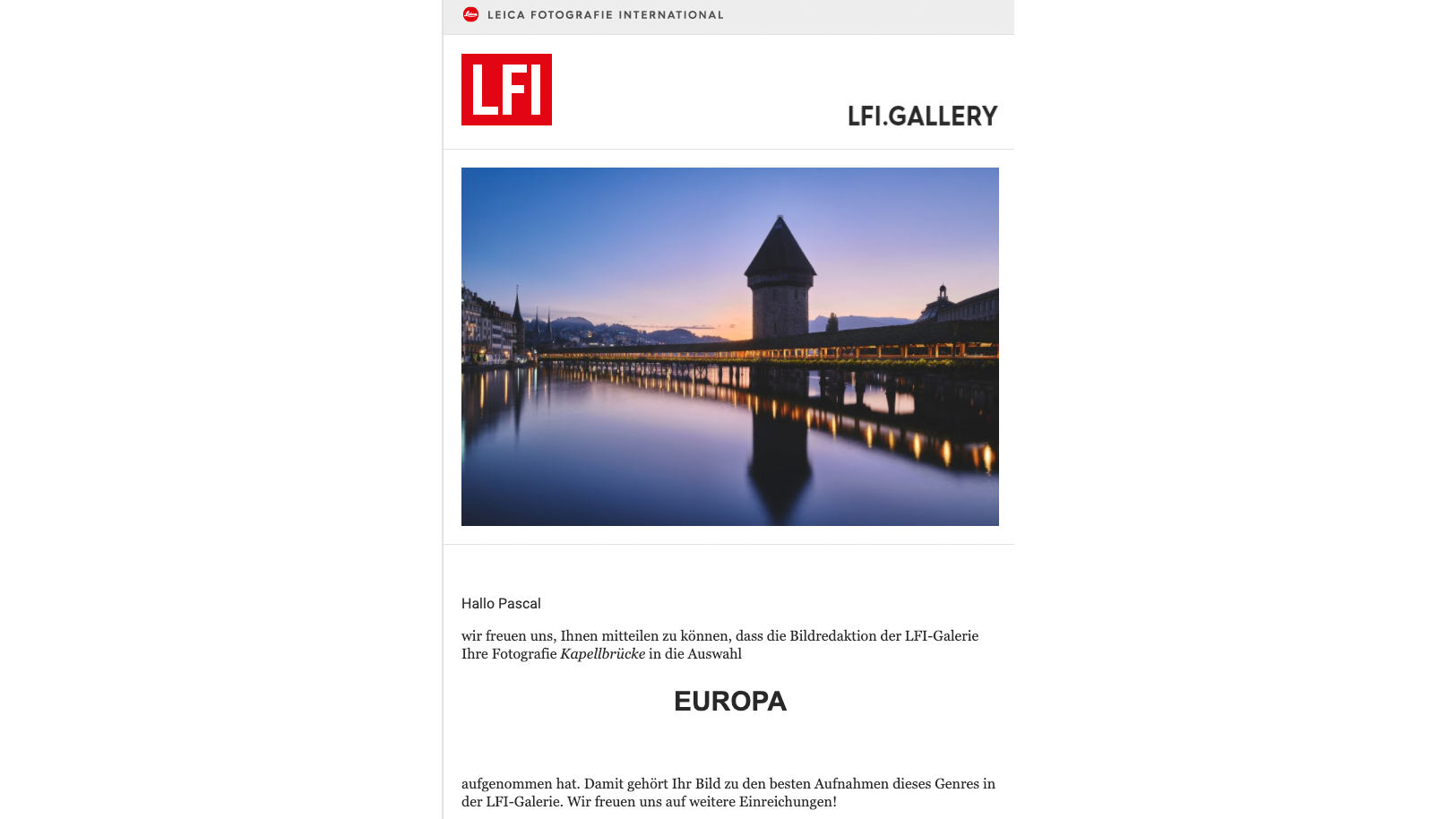 Leica LFI-Galerie