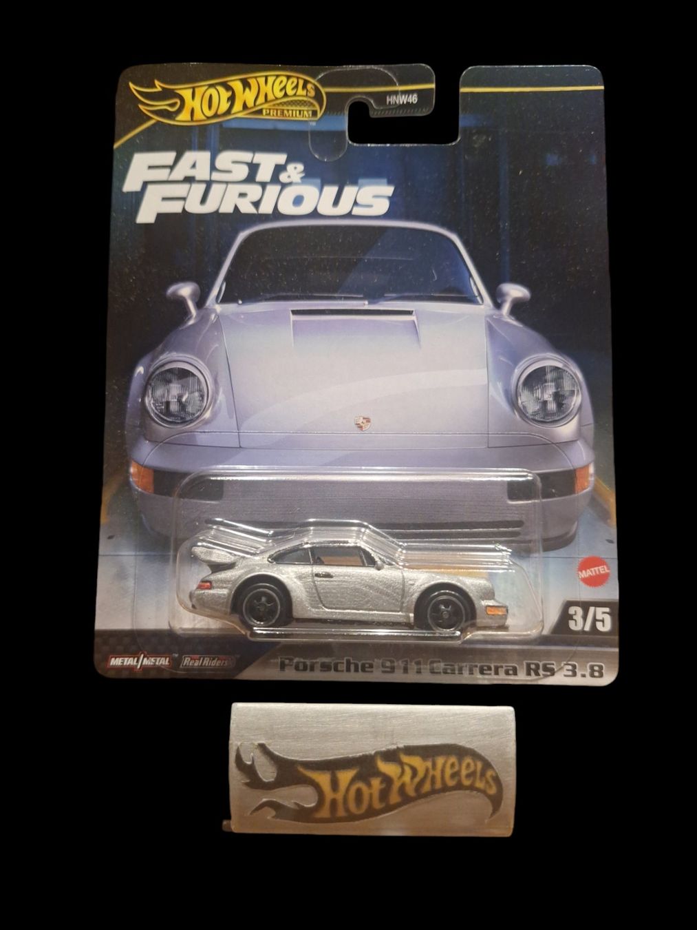 HW Premium Fast and Furious 2024 Mix 3 Porsche 911 Carrera RS 3.8 3/5