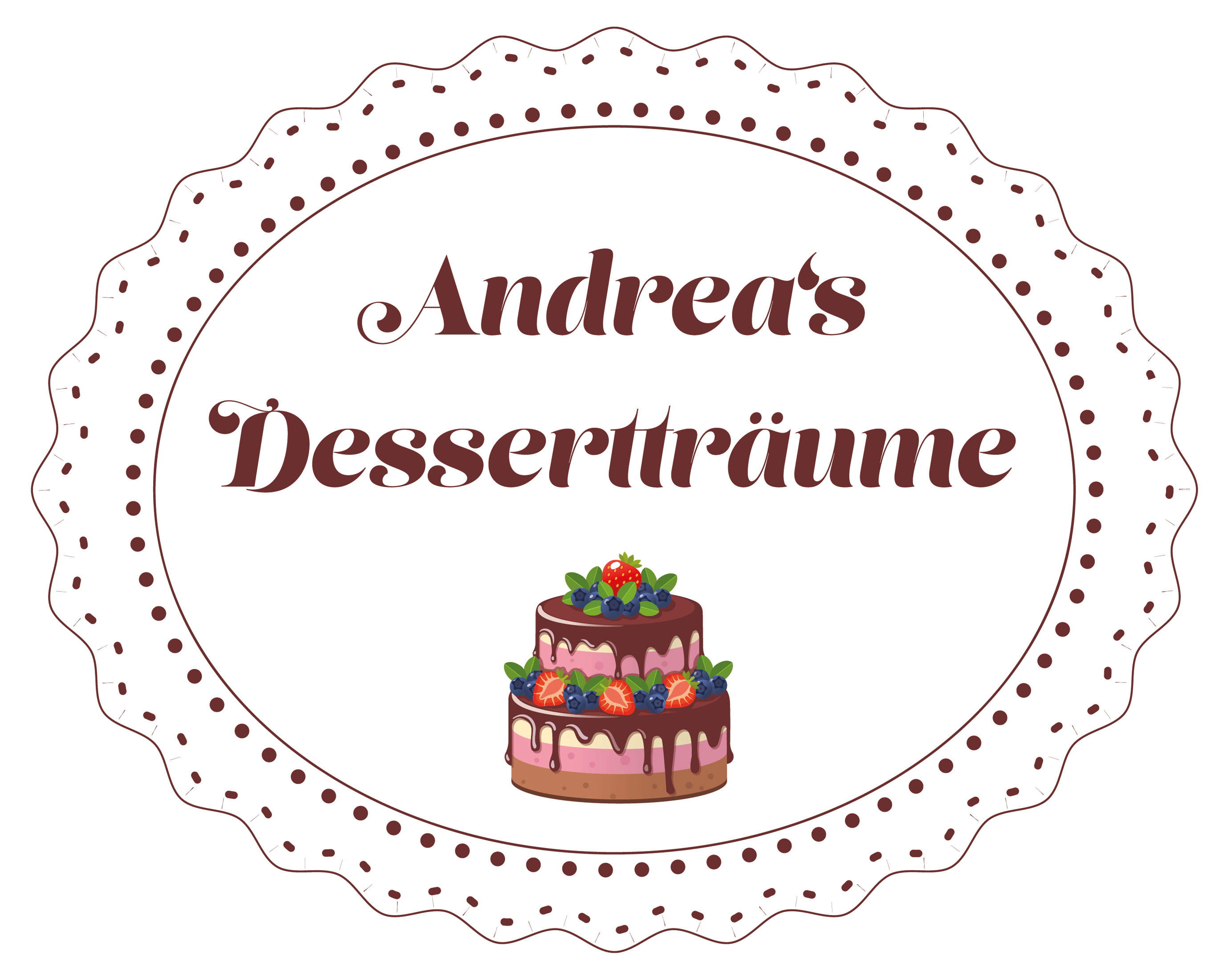 Logo und Homepage – «Andrea’s Dessertträume»