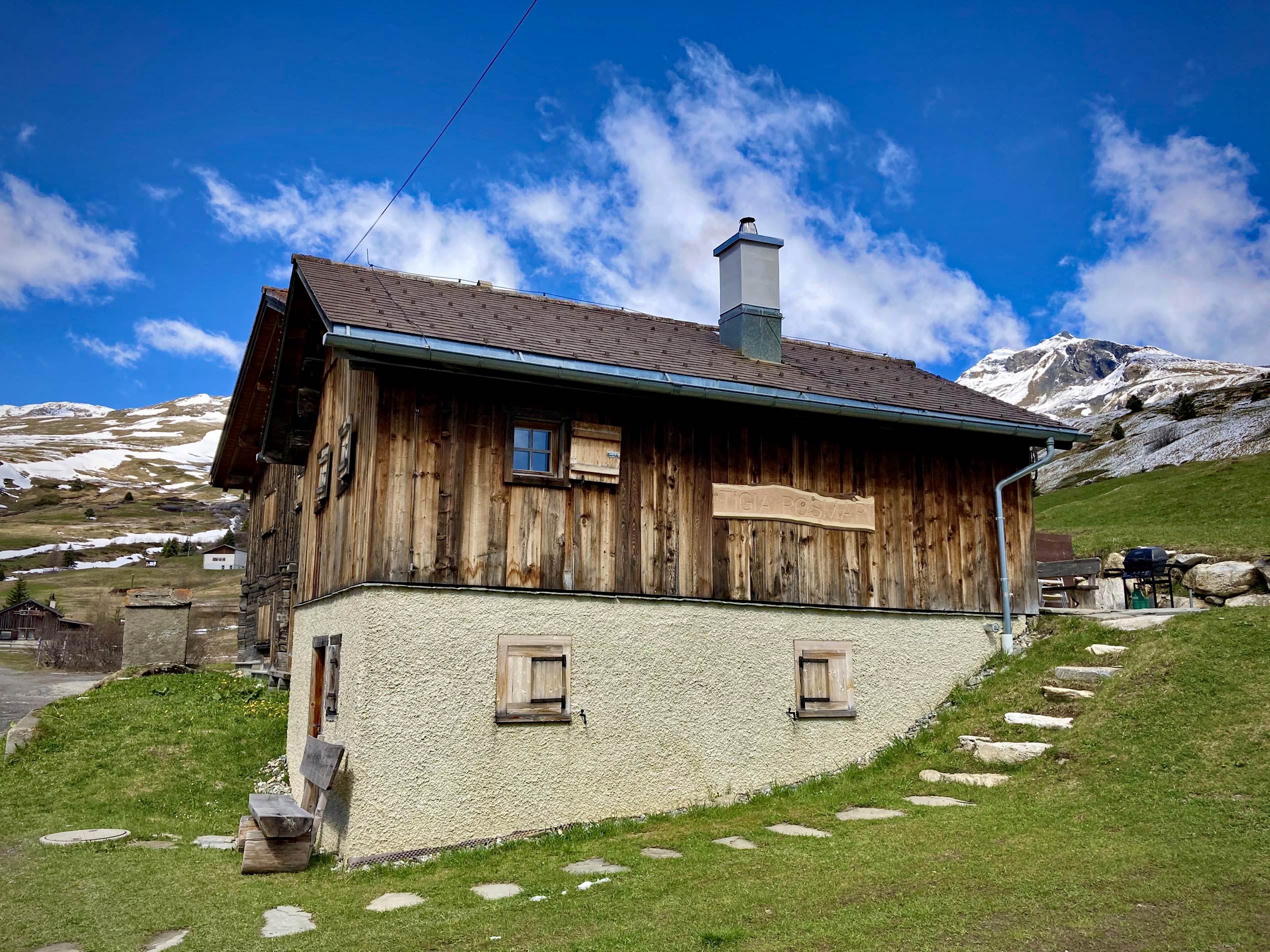 Maiensäss Tigia Rosmari, Radons, Savognin, Val Surses, Graubünden, Schweiz