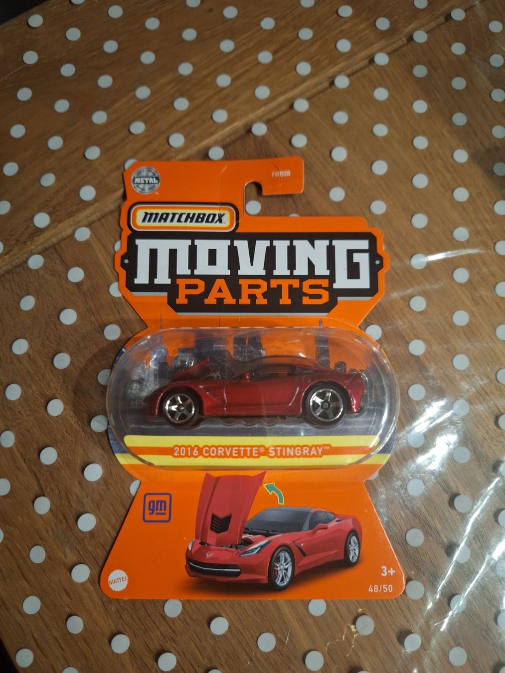 Matchbox Moving Parts 2022 2016 Corvette Stingray 48/50