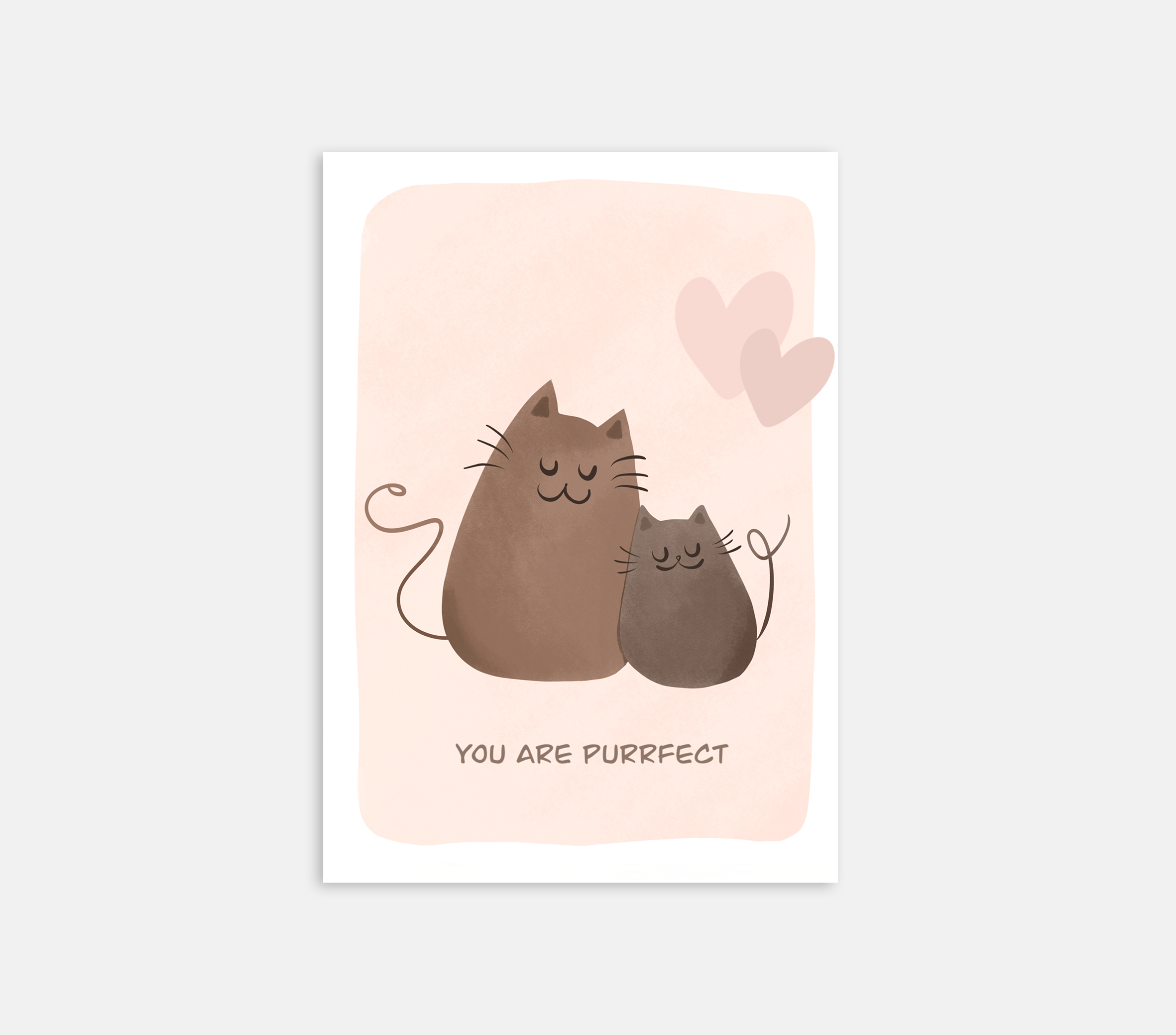 You are purrrrfect Poster