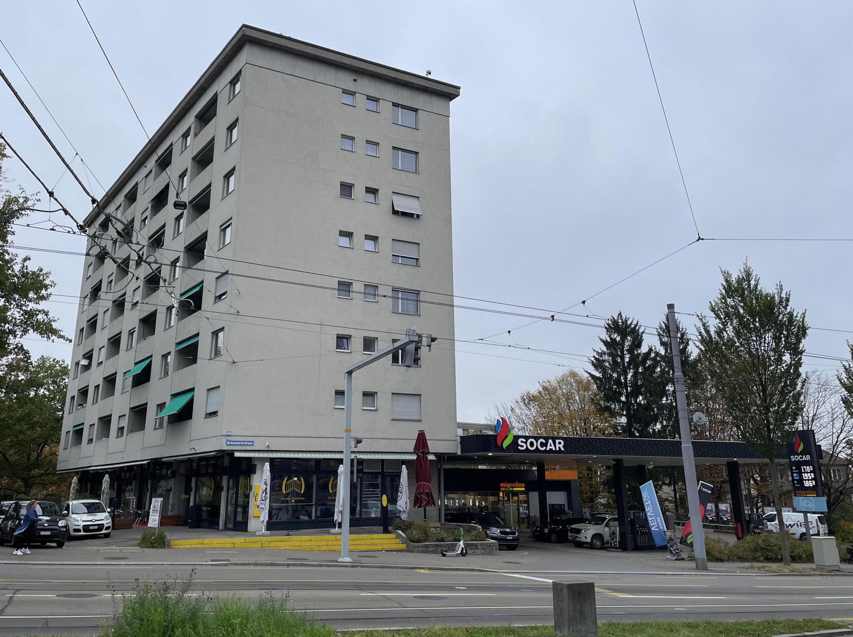 Birmensdorferstrasse 486 bis 488 im Jahr 2024