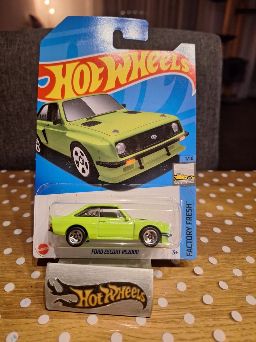 Hot Wheels Factory Fresh 2024 Ford Escort RS2000 1/10 L