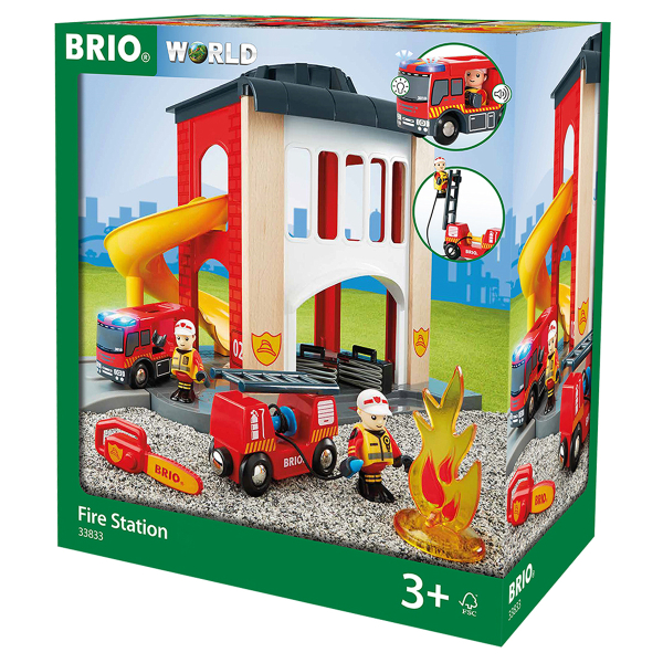 Brio Grosse Feuerwehr-Station