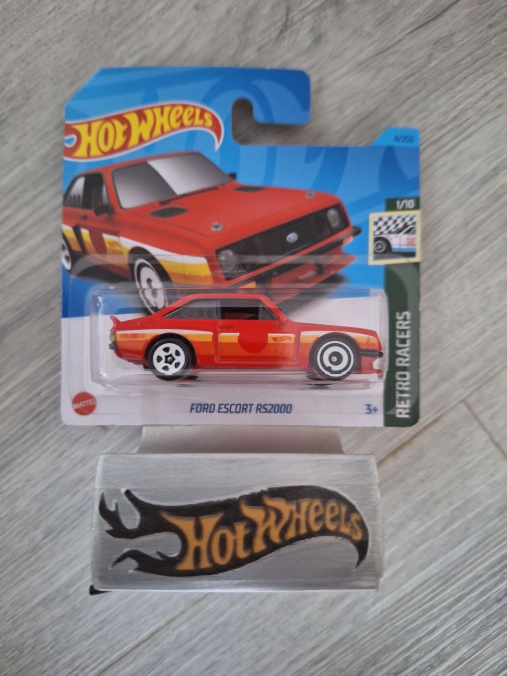 Hot Wheels Retro Racers 2023 Ford Escort RS2000 1/10 Short Card