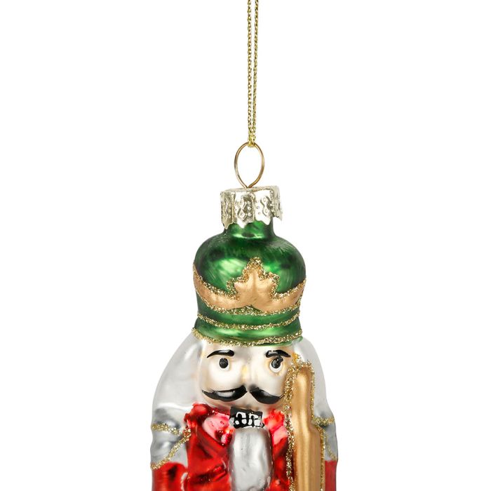 Weihnachtskugeln Nutcracker 3er-Set